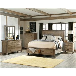 Legacy Classic Brownstone Village Queen Bedroom Group